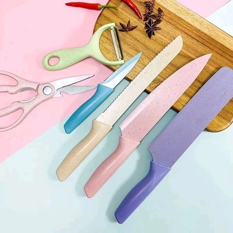 Kit completo de facas de cozinha profissionais