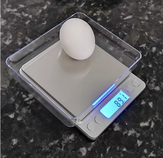 Balança digital profissional de alta precisão de 0,1g-2kg
