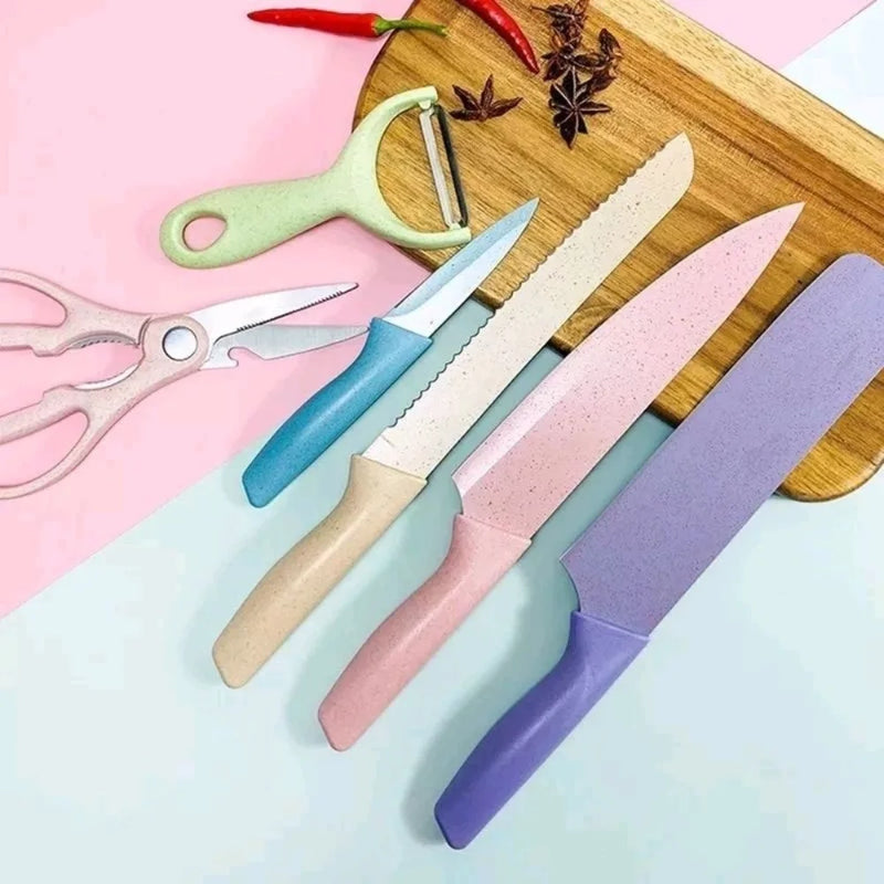 Kit completo de facas de cozinha profissionais