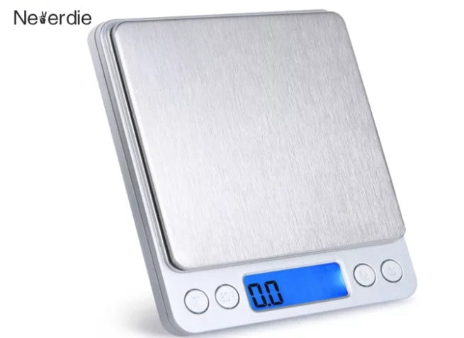Balança digital profissional de alta precisão de 0,1g-2kg