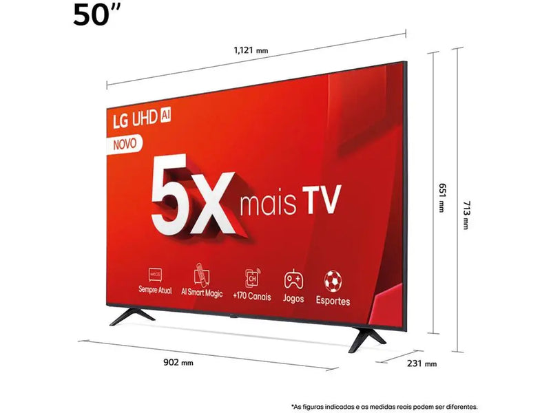 SMART TV 4K 50´´ LG UHD