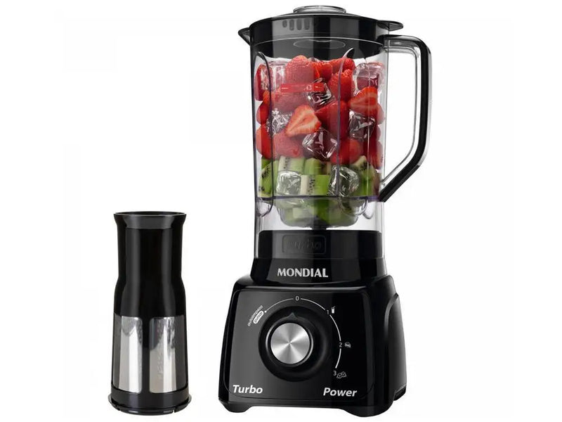 Liquidificador  Mondial Turbo Power com filtro de 3 velocidades 550W - 110V