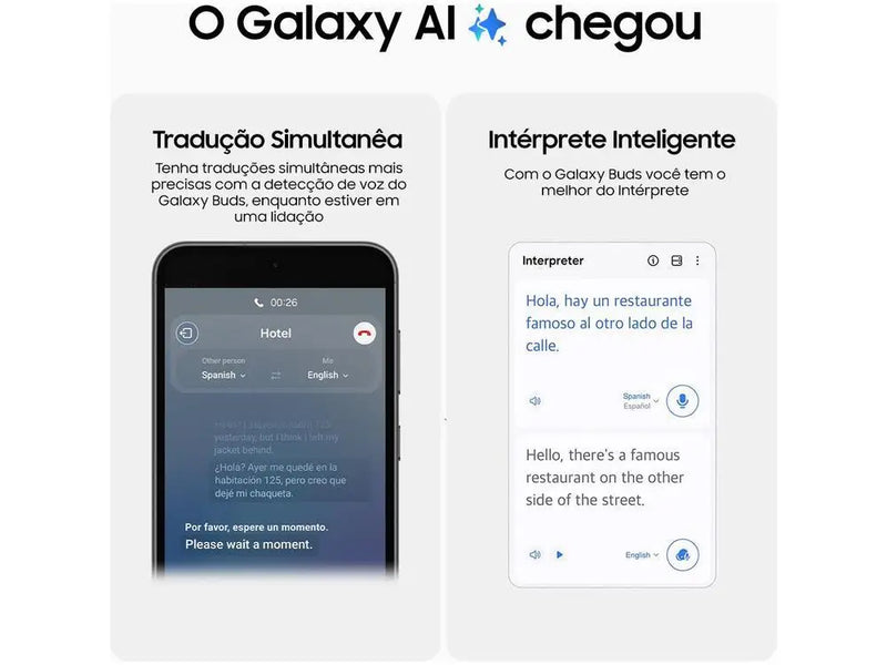 Fone de ouvido Samsung Bluetooth