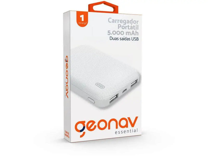 Carregador portátil 5000mAh