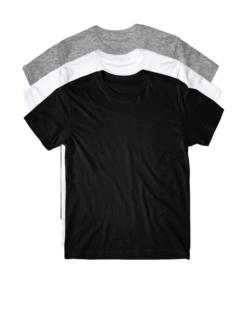 3 Camisetas Básicas Masculinas Dia a Dia