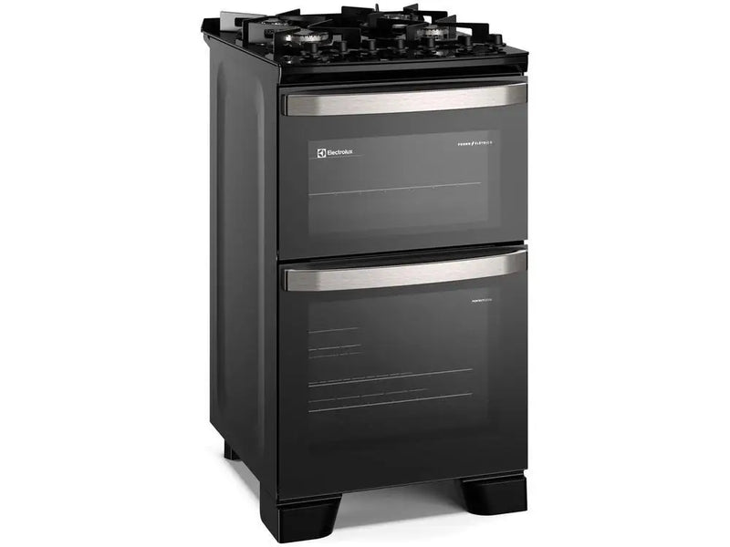 Fogão 4 Bocas com Mesa de Vidro Electrolux Preto